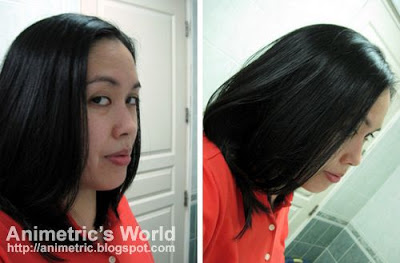 Results of Japanese magnetic hair straightening at Shuji Kida Hair Salon