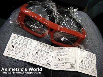 Power Plant Cinema's Xpand 3D glasses