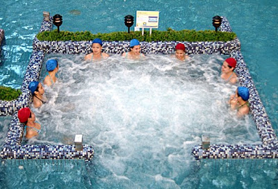 Bubble Pool at Ace Water Spa