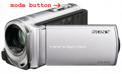 Sony Handycam DCR-SX43 front view