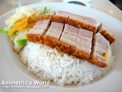 Roasted Crispy Pork Rice at Eat Well Delicious Kitchen