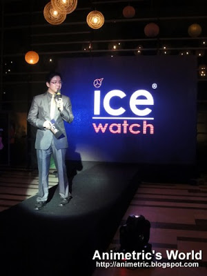 RJ Ledesma hosts the Ice Watch launch event
