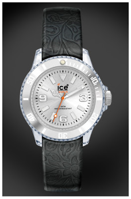 Flower Black Ice Watch