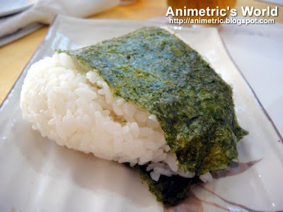 Salmon Onigiri at Hana, Little Tokyo