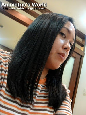 Finished product of Shuji Kida Hair Salon's Japanese Straightening