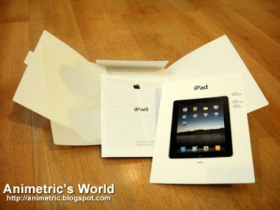 Unboxing the iPad