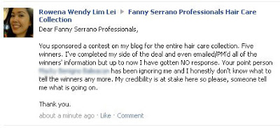 Fanny Serrano Professionals Facebook Page