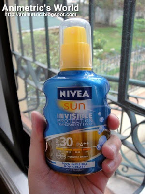 Nivea Sun Invisible Protection Spray SPF 30 Review