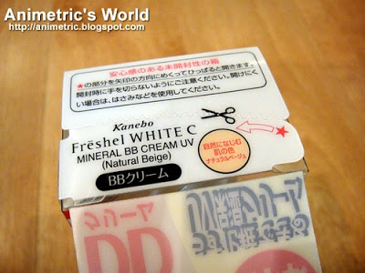 Kanebo Freshel White C Mineral BB Cream Review