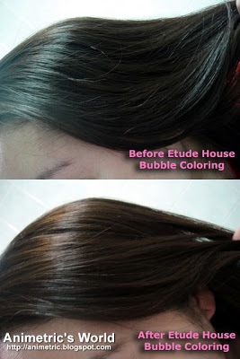 Etude House Bubble Hair Coloring Review