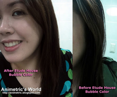 Etude House Bubble Hair Coloring Review