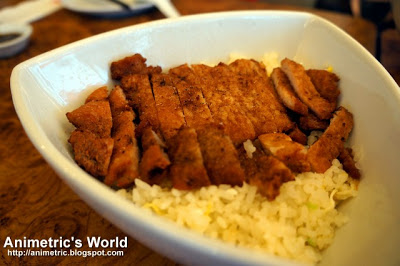 Fried Rice with Pork Chop and Egg at Shi Lin, Podium