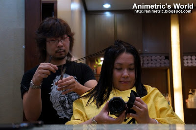 Japanese haircut at Shuji Kida Hair Salon