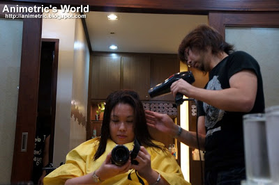 Japanese haircut at Shuji Kida Hair Salon