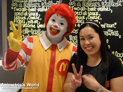 Ronald McDonald and Animetric