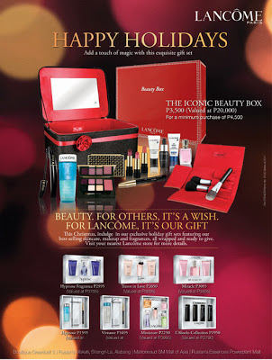 Lancome's Iconic Beauty Box