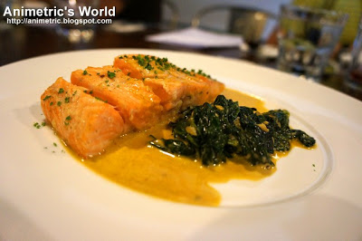 Salmon with Cream Sauce at Kuppa Roastery and Cafe