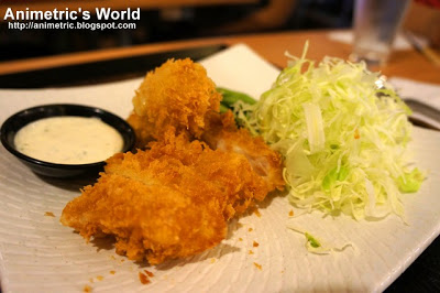 Fish Katsu Meal at Yabu The House of Katsu SM Megamall