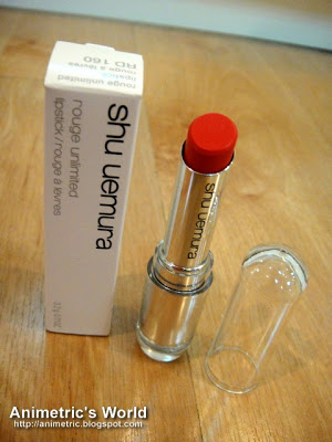 Shu Uemura Rouge Unlimited RD 160 (Medium True Classic Red)