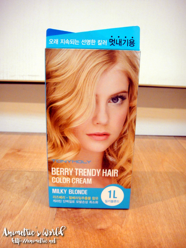Tonymoly Berry Trendy Hair Color Cream