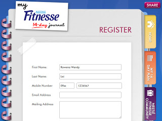 Nestle Fitnesse Facebook App