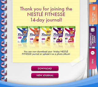 Nestle Fitnesse Facebook App