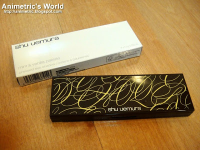 Shu Uemura Chocolat Donna Mint & Vanilla Palette