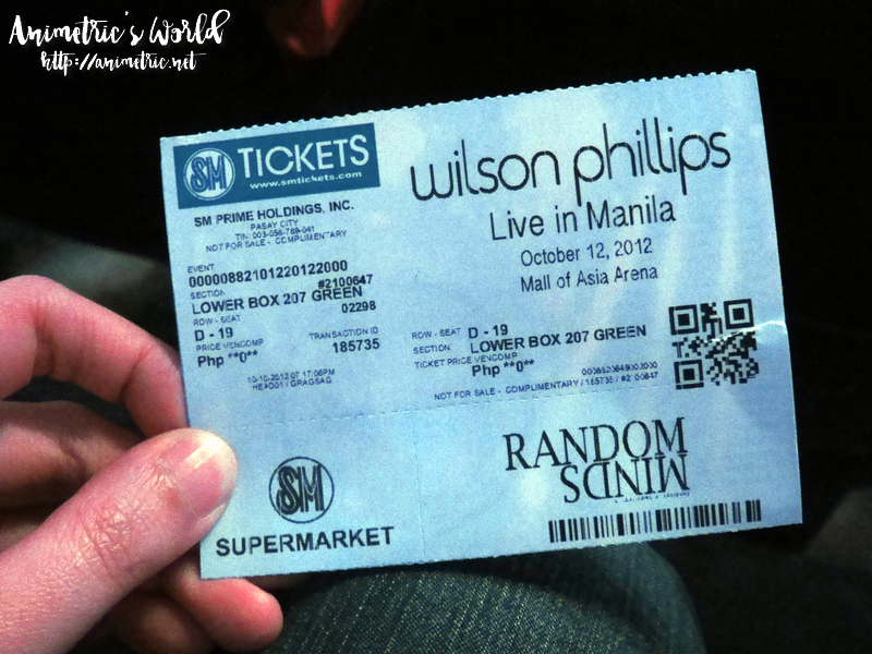 Wilson Phillips Live in Manila