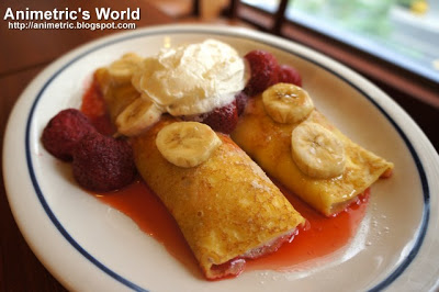 Strawberry Banana Danish Fruit Crepes at IHOP Fort Bonifacio Global City