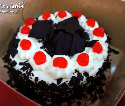 Red Ribbon Black Forest Cake