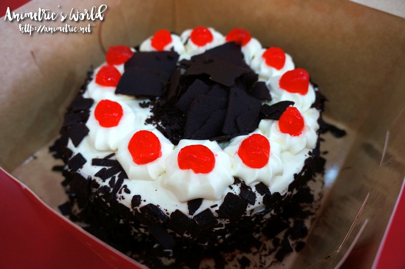 Red Ribbon Black Forest Cake