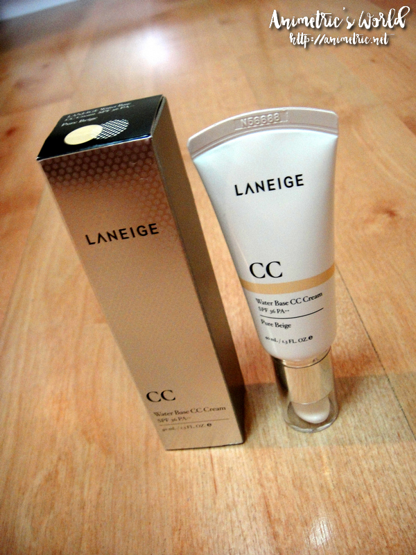 Laneige Water Base CC Cream