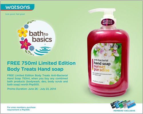 Watsons Bath to Basics