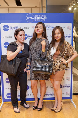 Nivea and Mango Glam Board Express Launch