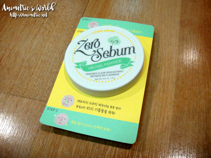 Etude House Zero Sebum Drying Powder