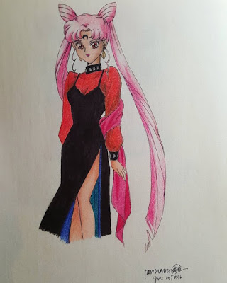 The Black Lady from Sailormoon