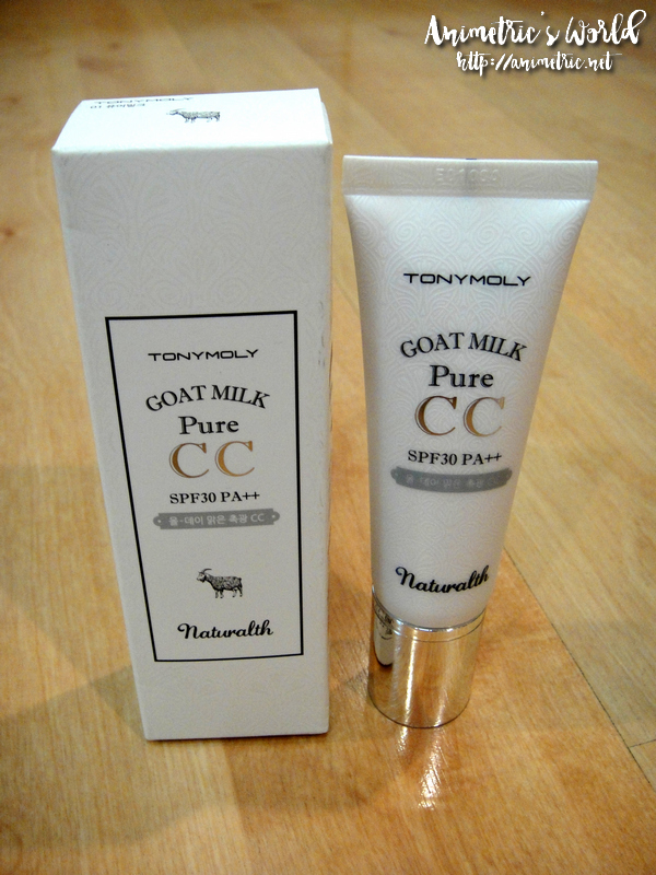 Tonymoly Naturalth Goat Milk Pure CC