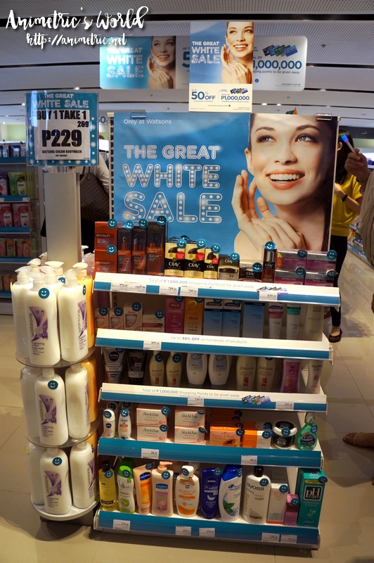 Watsons Great White Sale