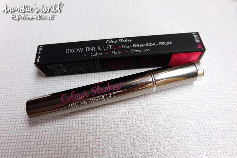 Lashem Colour Strokes Brow Tint and Lift Review - Animetric's World