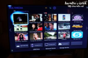 Samsung UHD Curved TV