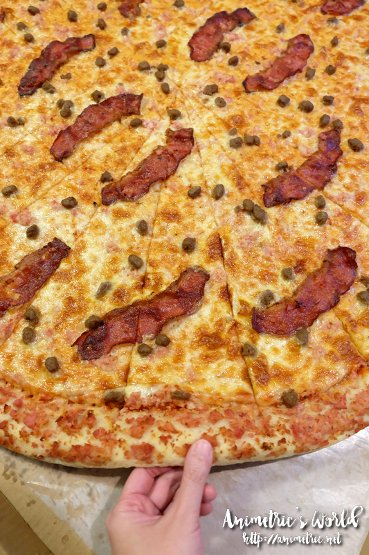 Big Bad Bacon Burger Pizza