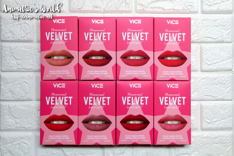 Vice Phenomenal Velvet Liquid Lip Kit