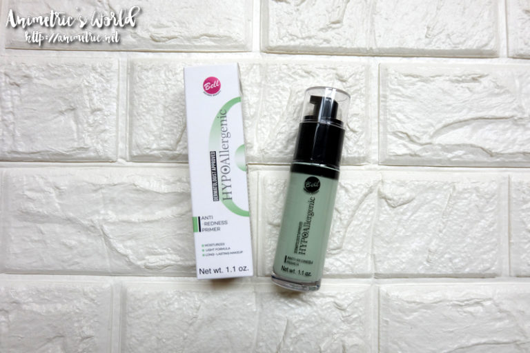 Bell Hypoallergenic Anti Redness Primer Review Animetric's World