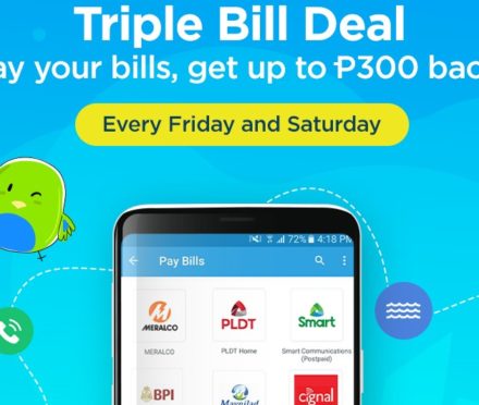 PayMaya Triple Bill Deal