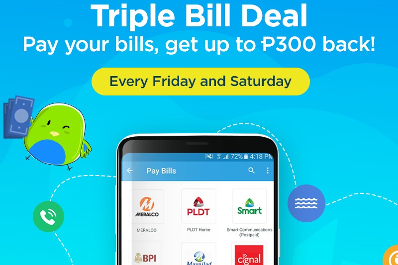 PayMaya Triple Bill Deal