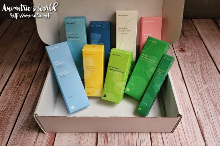 Clean and environmentfriendly skincare from Face Republic Animetric's World