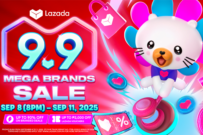 9.9 Lazada Mega Brands Sale
